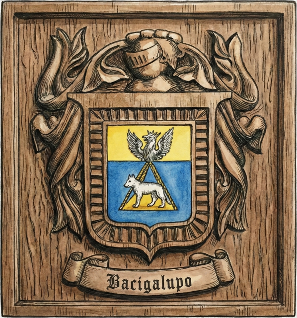 Bacigalupo Family Crest